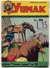 [986] YUMAK ed. Il Ponte 1958 Albo Tam Tam n. 2 stato Ottimo