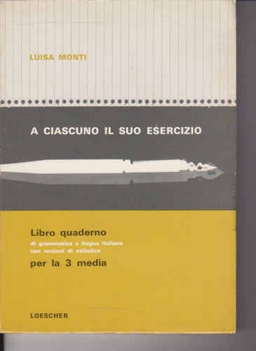 Ciascuno suo esercizio - ciascuno,