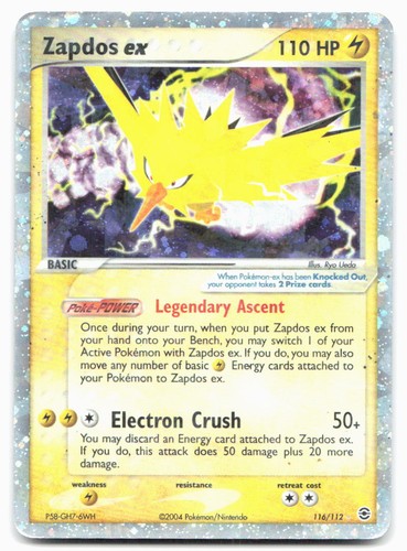Zapdos segreto raro rosso - segreto,