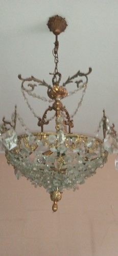 Lampadario vintage anni - vintage, con