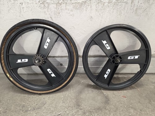 Bmx mag fun wheels set - gt, 1993