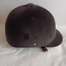 Fouganza Cappello Ippica Serie C 400 Taglia 55 Velluto Nero