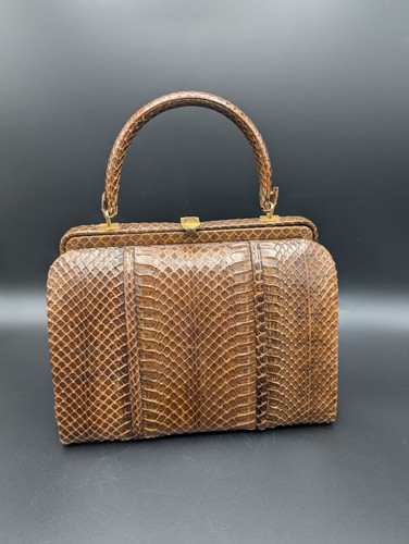 Borsa mano vintage pelle - mano, in