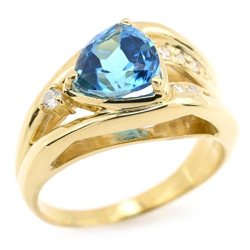 Anello oro giallo 18k con - in,