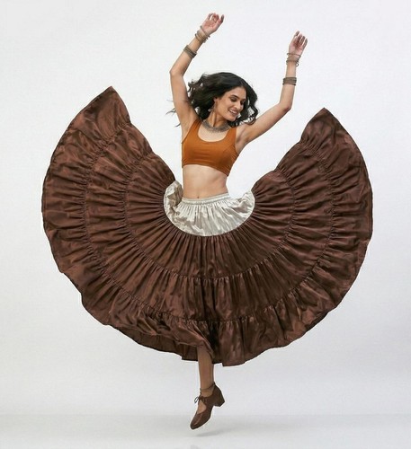 Gonna danza del ventre - in, raso