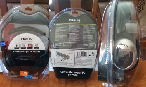 Cuffie stereo kraun - cuffie, pc