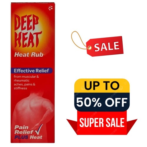 Deep heat regular rub cream - heat,