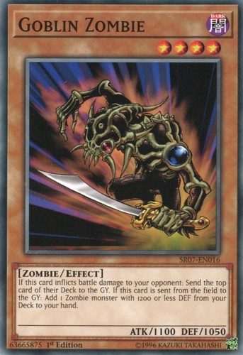 Yugioh goblin zombie - goblin,