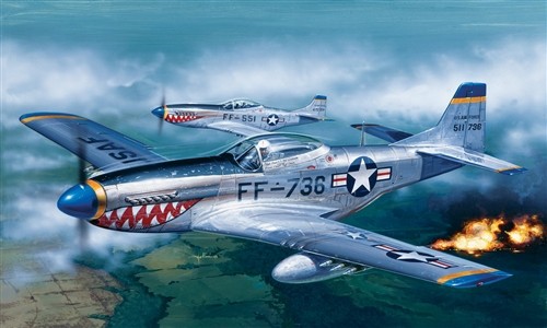 Italeri kit aereo f 51d - aereo,