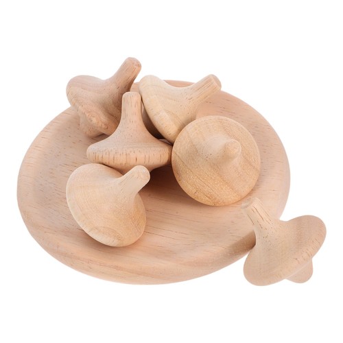 Pcs trottole in legno - trottole,