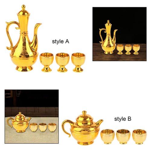 Set teiera europeo dorato - da,