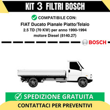 KIT BOSCH 3 Filtri tagliando