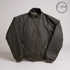 Barbour International Steve McQueen Merchant Giacca Cera Uomo Grande Oliva