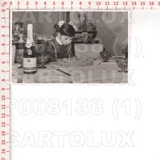 F8138 VINO GRAN MOSCATO MARTOGLIO ENOLOGIA 1963 BIMBA FOTO TORTA CANDELA GIOVARA