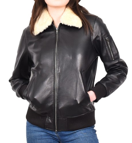 Giubbotto bomber donna - , pelle