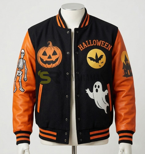 Giacca halloween varsity uomo - halloween,