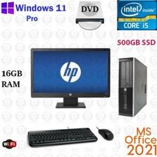 HP Desktop Computer PC Intel