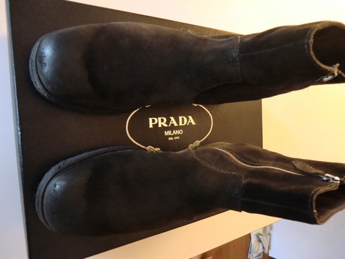 Stivaletto prada camoscio - stivaletto, in