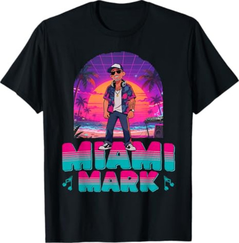 Shirt retrò miami mark - retrò,