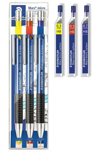 Staedtler marsmicro 775scwp3 - 775scwp3,