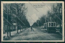 Venezia Mestre Tram cartolina