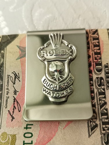 Fermasoldi rolex placcato - fermasoldi,