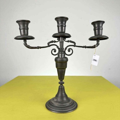 Candelabro vintage peltro - vintage,