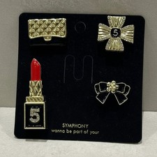 Set 4 Spille Donna Glamour con