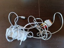 Cavo Alimentatore Wii+ Cavo RCA Con Adattatore Scart