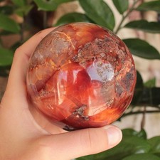 Grande Sfera in Agata Corniola