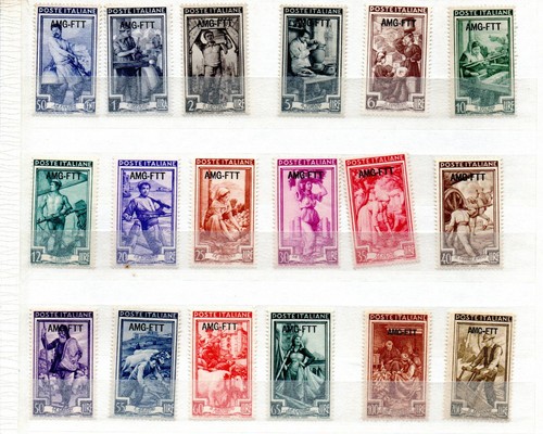 571 francobolli trieste - 571,