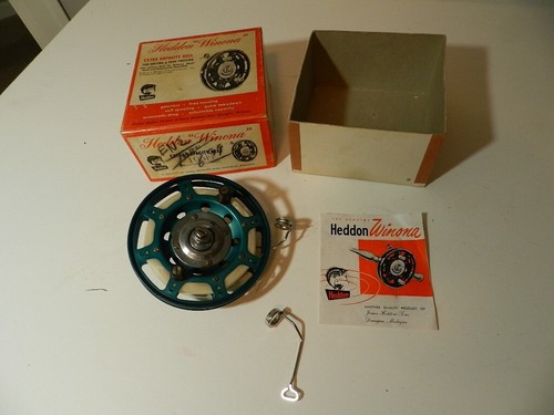 Reel pesca vintage heddon - pesca,