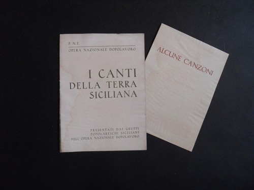 Canzoni popolari siciliane