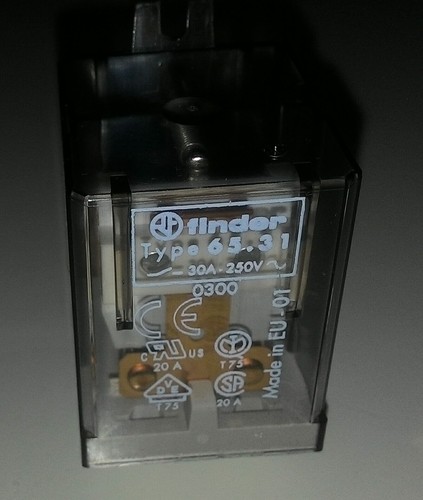 Rele finder 30a - 30a, 230v