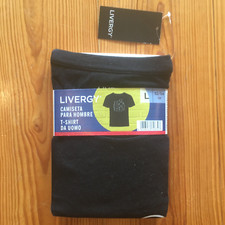 T-Shirt Uomo LIDL Logo Nero