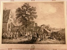 GRAVURE ORIGINALE XVIIIè 