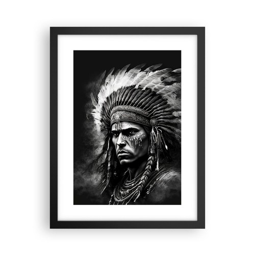Poster 30x40cm indiano tribù - indiano,