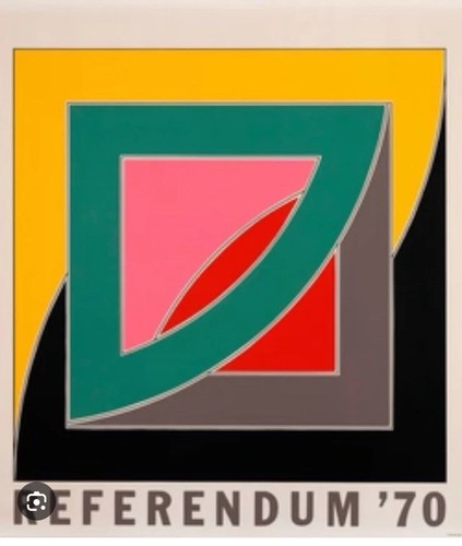 Frank stella 1970 mcm - stella,