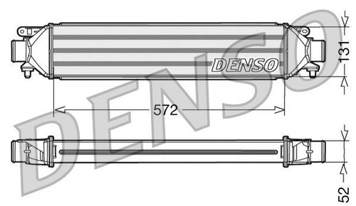 Intercooler denso turbo adatto - intercooler,