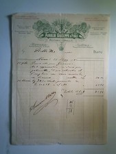 Fattura "AIROLDI GIUSEPPE &