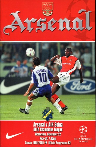 Arsenal aik solna 09 99 - arsenal,