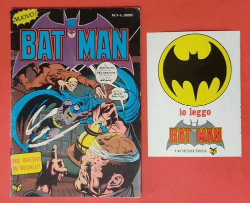 Batman editrice cenisio - batman, n.1