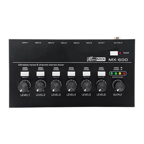 Mx600 mixer 6 - di, un