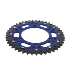 Pignone alluminio blu 45 denti