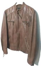 giubbotto vera pelle uomo