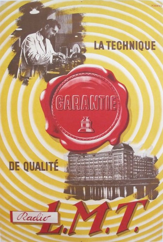 Poster radio art deco - art, vintage