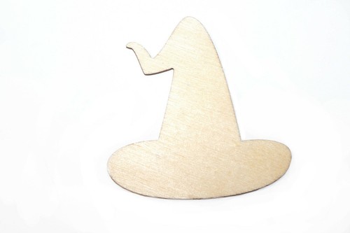 Cappello streghe legno 25 - cappello, in