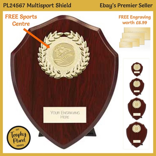 Trofeo scudo legno - trofeo,