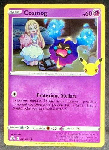 Pokemon cosmog holo - pokemon,