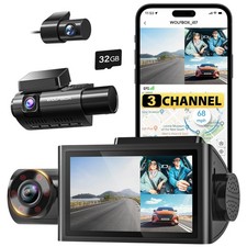 I07 Dash Cam Auto 3 Lenti Wi